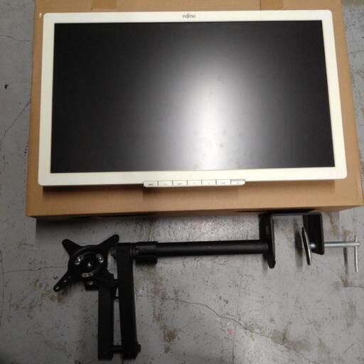 液晶ディスプレイとモニターアーム