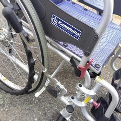【和泉市】車椅子 カワムラサイクル ふわりすシリーズ KFP22-40SB 軽量 多機能 介護用品