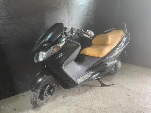 ★支払総額2.8万円★走行テスト済み！書類完備！ スズキ スカイウェイブ250 CJ43A 社外マフラー！激安ビッグ！！バックレスト！ちょっとした足に♪