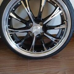 17インチ、アルミホイール、タイヤ