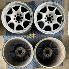 超軽量ウェッズスポーツTC05 15インチ6.5J＋30 PCD100 4穴　2本