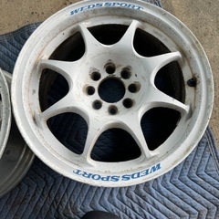 超軽量ウェッズスポーツTC05 15インチ6.5J＋30 PCD100 4穴　2本