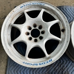 超軽量ウェッズスポーツTC05 15インチ6.5J＋30 PCD100 4穴　2本