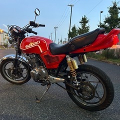 gsx250eゴキ　エンジンピカピカ　