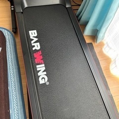 ランニングマシン、バーウィングMAX時速12km折りたたみ式