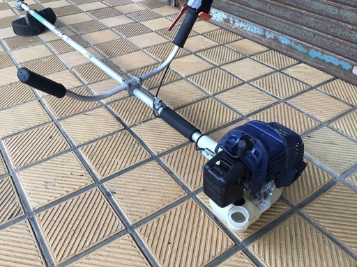 マルヤマ 草刈り機 エコエンジン軽量タイプ 整備済み 肩ベルト付き