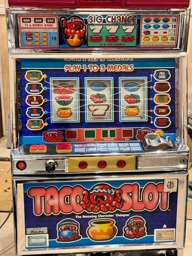パチスロ実機4号機 タコスロ