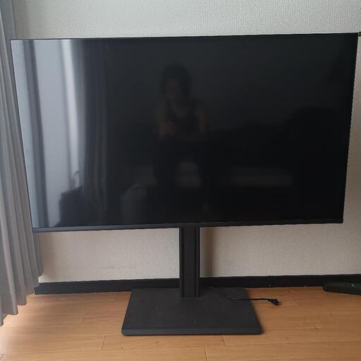 50インチ　チューナーレスTV 4KHDR スタンド付