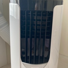 【良品】アイリスオーヤマ ポータブル クーラー エアコン 冷風機 ~7畳 除湿 換気 内部洗浄機IPP-2221G-W