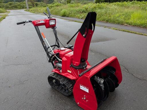 点検整備済み♪　ホンダ　HS655 セル付き　ライト付き　手元スロットル　市内無料配送　旭川　中古除雪機　SNOLA