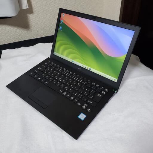 ①美品/Sony Vaio Pro PB/軽量薄型1Kg/13.3インチ/第6世代i5/4GB/128GB/Win11pro/Office2021/Photoshop/Illustrator