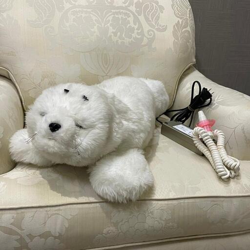 【 全国発送可能！】めちゃ可愛い！アザラシ型メンタルコミットロボット PARO パロ 癒しロボット♪