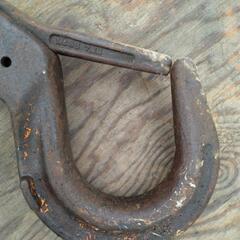 (取引中)　鉄板吊り具　２個セット　