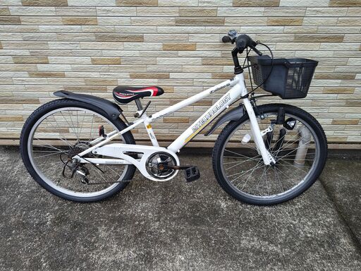 中古自転車 6段変速 24インチ ブロックダイナモ 軽整備済み 防犯登録対応 町田市 相模原市 MM349