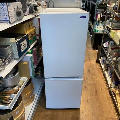 2019年製　ヤマダ　156L 冷蔵庫　YRZ-F15G1