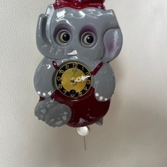 MI-KEN ミケン ゼンマイ 掛時計 3体セット ゾウ 2体 アヒル 1体 ネジ巻き