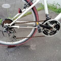 変速不良 アメリカン イーグル 26インチ 自転車  ホワイト 中古 カギ＆ライト無し 現状渡し AMERICAN_EAGLE 苫小牧西店 変速不良 アメリカン イーグル 26インチ 自転車 ホワイト 中古 カギ
