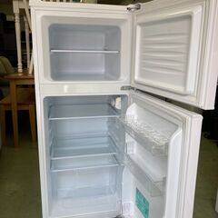 【リサイクルショップ　ピカソ　小松原】ハイアール Haier 121L 2ドア 右開き 直冷式 冷蔵庫 2017年製 JR-N121A★8356★
