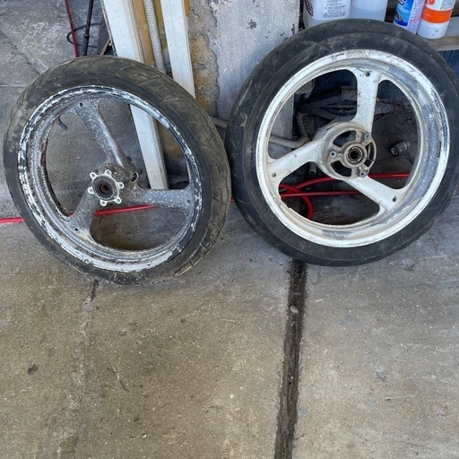 ヤマハ　ホイール　セット　TZR250R　　（　TZR250　3XV　　1KT　29L　4L3　RZ250　RZ350　）