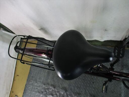 D669 ☆限定特価☆ 中古自転車 SOGO【26インチ レッド LEDオートライト 】