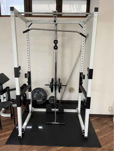 WILD FIT パワーラックジムセット ワイルドフィット ラットプルダウン