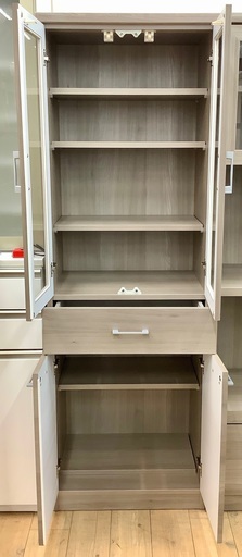 サンウッディ 食器棚2枚扉のご紹介です！