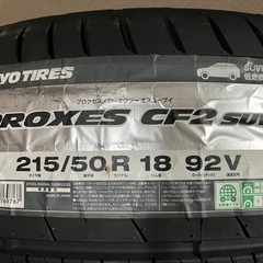 新品タイヤ　トーヨータイヤ　1本　18インチ　215/50 Ｒ　...