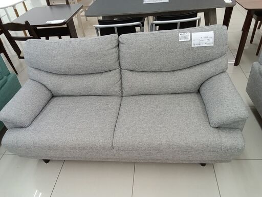 ★ジモティ割あり★  ソファ グレー H85×D84×W174 クリーニング済み HJ3889