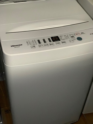 ⭐️³₃✨️お届け設置無料(⛩✨️京都限定特別価格❣️⛩)❣️洗濯機Hisense  4.5kg 2021年製❣️