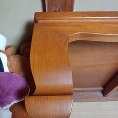 【美品】高級座卓テーブル　桜の木使用