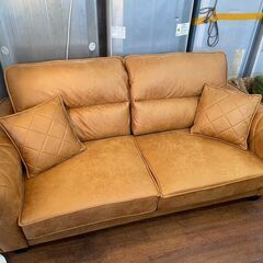 美品!!2人掛けソファ No.14037 大幅値下げ！44,000円→22,000円 レザー  