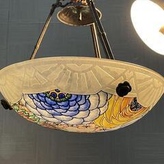 【 全国発送可能！】希少！推定1930年！フランス製 Loys Lucha ペンダントライト♪