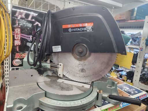 【引取限定】日立　380mm 卓上丸のこ C15FC【安佐北店】【未使用】