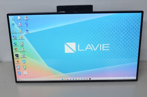 中古良品一体型パソコン Windows11 NEC HA970/R 第10世代Core i7-10510U/SSD512GB+HDD3TB/メモリ8GB/ブルーレイ/27インチ/WEBカメラ/テレビ