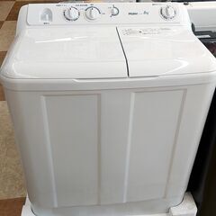 引取限定】ハイアール 二層式洗濯機 メーカー再生品 JW-W80F 2023年製