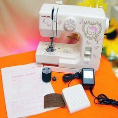 ◇Hallo Kittyモデル◇JANOME KT-35】整備済み品 現品管理番号：s0730_01