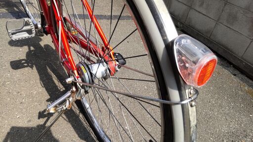 ブリヂストン アルベルト 27インチ 内装3段変速 ベルト駆動 鍵3本 整備