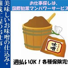 美味しいお味噌の醸造作業【案件番号MCE】