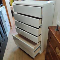 愛品倶楽部柏店】アルファタカバ 6段8杯ミドルチェスト 75-6 / パッソ