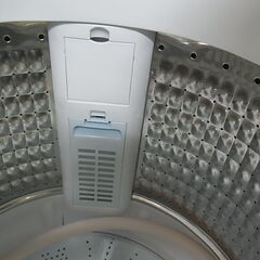 セール中につき、通常特価21,978円より10％引きの19,780円!　分解清掃済！　2023年製　Haier　ハイアール　全自動電気洗濯機　5.5kg　JW-U55HK　ステンレス槽　電気　洗濯