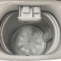 【取引中】美品 ELSONIC エルソニック 2023年製 全自動電気洗濯機 洗濯機 4.5kg EHL45A ホワイト white 単身用