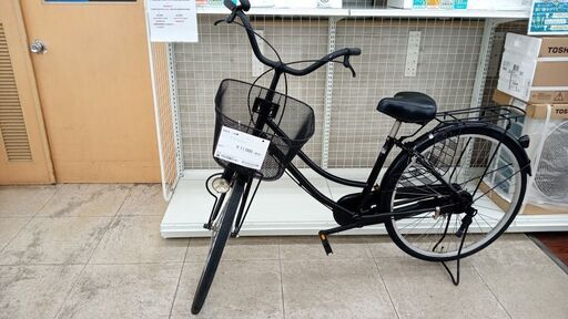 ★ジモティ割あり★  自転車　一般 26インチ 黒 クリーニング済み TJ7682