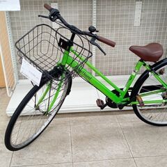 ☆ジモティ割あり☆ 自転車 27インチ グリーン クリーニング済み TC1159