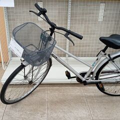 ★ジモティ割あり★  自転車　一般 26インチ グレー クリーニング済み TJ7684 ☆ジモティ割あり☆ 自転車 一般 26インチ グレー クリーニング済み TJ7684
