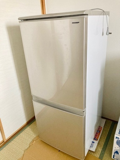 SHARP 137L冷凍冷蔵庫