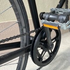 美品　黒クロスバイク　自転車