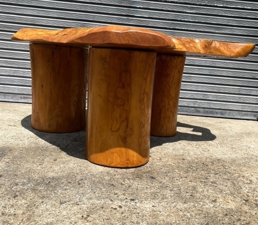 欅 無垢1枚板 けやき 無垢材 テーブル センターテーブル 座卓 ちゃぶ台