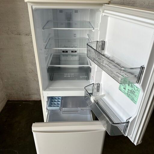 MITSUBISHI】 三菱 2ドア 冷凍冷蔵庫 容量146L 冷蔵100L 冷凍46L MR  