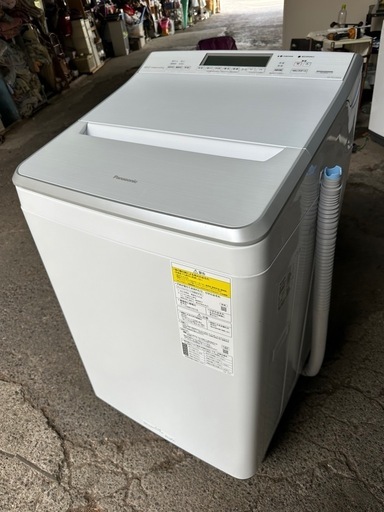 パナソニック縦型洗濯乾燥機 FWシリーズ ホワイト NA-FW120V3-W [洗濯12.0kg /乾燥6.0kg /ヒーター乾燥(水冷・除湿タイプ) /上開き]