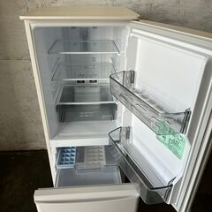 【MITSUBISHI】 三菱 2ドア 冷凍冷蔵庫  容量146L 冷蔵100L 冷凍46L MR-P15H-W 2023年製 ② Y0147